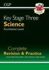 KS3 Science Complete Revision & Practice – Foundation (includes Online Edition, Videos & Quizzes): for Years 7, 8 and 9