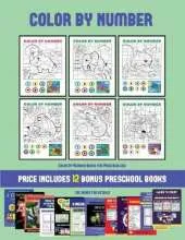 Color By Number Books for Preschoolers (Color by Number): 20 printable color by number worksheets for preschool/kindergarten children. The price of this book includes 12 printable PDF kindergarten/preschool workbooks