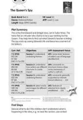 BC Red (KS2) A/5C The Queen's Spy Guided Reading Cards