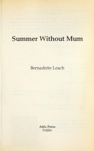 Summer without Mum