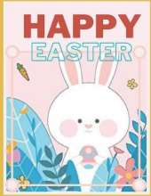 Happy Easter: coloring book for kids