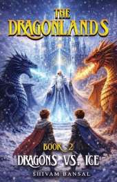 Dragons vs. Ice: A Dragon Adventure Chapter Book Series for Kids Ages 8-12 with Epic Quests, Ancient Powers, and Magical Realms