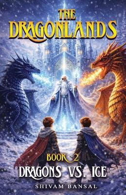 Dragons vs. Ice: A Dragon Adventure Chapter Book Series for Kids Ages 8-12 with Epic Quests, Ancient Powers, and Magical Realms
