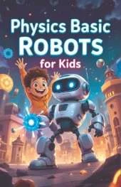 Physics Basic Robots For Kids: How Motors, Sensors, Gears, and Forces Power Real Machines - A STEM Guide for Young Learners