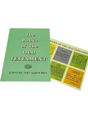 Old Testament Books and Texts: Children's Gummed Text Album 4