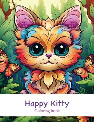 Happy Kitty Coloring Book