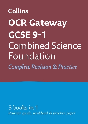 OCR Gateway GCSE 9-1 Combined Science Foundation All-in-One Complete Revision and Practice: Ideal for the 2026 and 2027 Exams Includes Online Edition
