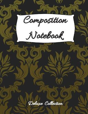 Composition Notebook: Simple linear notebook with college ruled 100 pages (8.5x11 format) / Composition Notebook for students / Wide Blank Lined Workbook / Linear Journal / Deluxe Collection