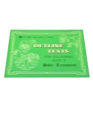 Bible Treasures Colouring Book: Outline Texts Book 3