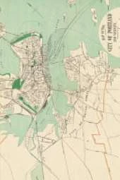 Portland, Maine Vintage Map Field Journal Notebook, 50 pages/25 sheets, 4x6