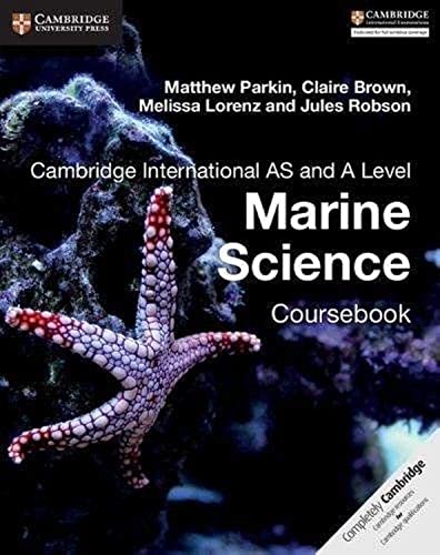 Cambridge International as and A Level Marine Science Coursebook