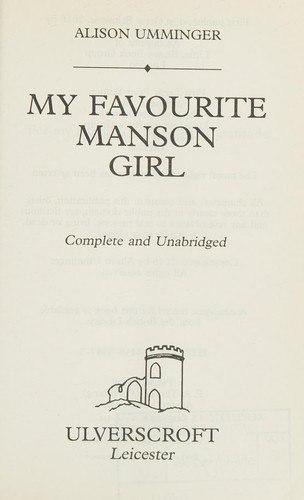My Favourite Manson Girl