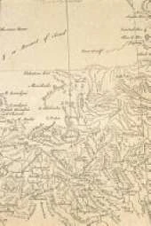 Great Tibet Vintage Map Field Journal Notebook, 50 pages/25 sheets, 4x6