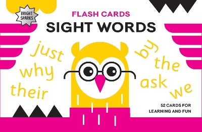 Bright Sparks Flash Cards - Sight Words: 52 Cards for Learning and Fun