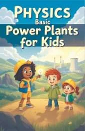 Physics Basic Power Plants for Kids: How Coal Nuclear Solar Wind Hydro Geothermal Tidal Fusion and Hydrogen Generate Electricity Explained