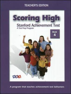 Scoring High on the SAT/10, Teacher's Edition and Poster Package, Grade 4