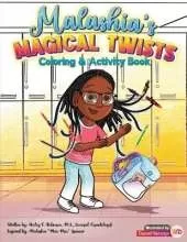 Malashia's Magical Twists: Coloring & Activity Book