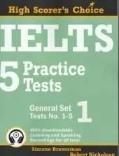 IELTS 5 Practice Tests, General Set 1: Tests No. 1-5