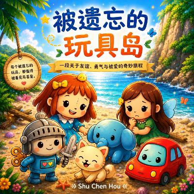 The Island of Forgotten Toys: Simplified Chinese Edition – A Heartwarming Children's Story About Friendship, Belonging and Hope
