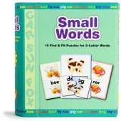 Small Words: 13 Find & Fit Puzzles for 3 Letter Words