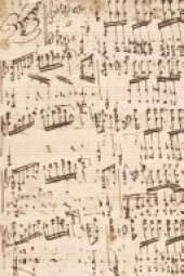 Piano music by Louis Moreau Gottschalk Field Journal Notebook, 50 pages/25 sheets, 4x6"