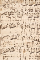Piano music by Louis Moreau Gottschalk Field Journal Notebook, 50 pages/25 sheets, 4x6"