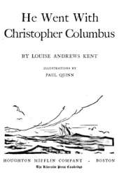 He Went With Christopher Columbus