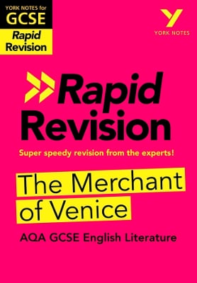 York Notes RAPID AQA GCSE (Revision Guide) The Merchant of Venice - for 2026, 2027 exams