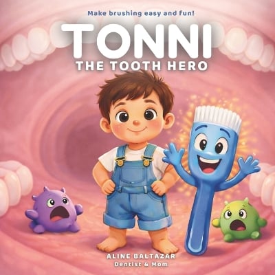 Brushing Teeth Book for Kids (Ages 0-6): Tonni the Tooth Hero: A Bedtime Story to Make Kids Want to Brush Their Teeth