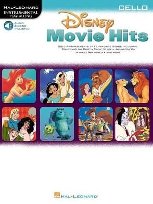 Disney Movie Hits: Instrumental Play-Along - Cello
