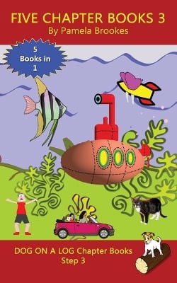 Five Chapter Books 3: Sound-Out Phonics Books Help Developing Readers, including Students with Dyslexia, Learn to Read (Step 3 in a Systematic Series of Decodable Books)