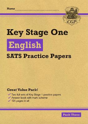 KS1 English SATS Practice Papers: Pack 3 (for the 2023 tests)