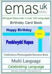 Multilingual Birthday Card Book