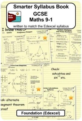 Smarter Syllabus Book - GCSE Maths 9-1 Foundation (Edexcel): Written to match the Edexcel Foundation syllabus