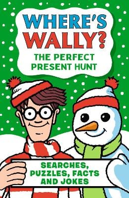 Where's Wally? The Perfect Present Hunt: A fun stocking filler Christmas present book packed with festive puzzles, jokes and facts for boys and girls age 6,7,8