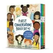 First Conversations Boxed Set #1: 3 Books on RACE, GENDER, and CONSENT