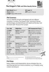 BC Blue (KS2) A/4B The Dragon's Tale Guided Reading Card