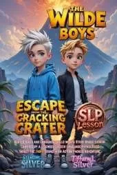 Escape From The Cracking Crater: The Wilde Boys: SLP Series, Improve /kr-/ Sound Pronunciation, Boost Language Confidence, Make At Home Practice Fun with a Story Based Speech Language Adventure!