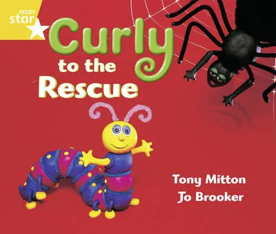 Rigby Star Guided Year 1/P2 Yellow Level: Curly to the Rescue (6 Pack) Framework Edition