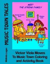 Victor Viola Moves To Music Town Coloring and Activity Book