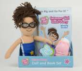 Swimmer Girl Suzi's Story: Winning Strokes: Read & Play Doll and Book Set