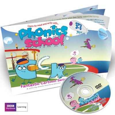 Phonics School: Fantastic Cartoon Series & Activity Book