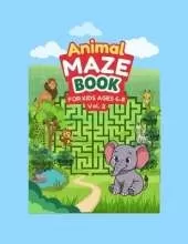 Animals Maze Book Ages 6-8 - Vol. 2