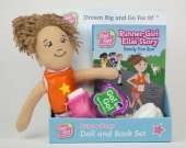 Runner Girl Ella's Story: Family Fun Run: Read & Play Doll and Book Set