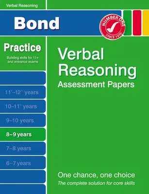 Bond Second Papers in Verbal Reasoning 8-9 Years