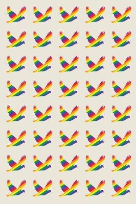 LGBTQ+ Rights Field Journal Notebook, 50 pages/25 sheets, 4x6