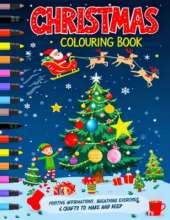Christmas Colouring Book with Positive Affirmations