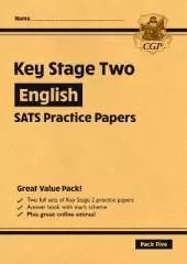 KS2 English SATS Practice Papers: Pack 5 - for the 2023 tests (with free Online Extras)