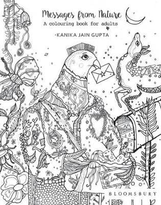 Messages from Nature: A Colouring Book for Adults