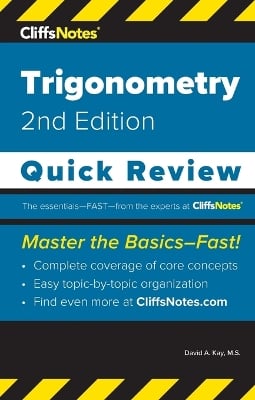 CliffsNotes Trigonometry: Quick Review